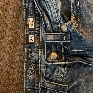 Miss Me Jeans size 28 a only worn once